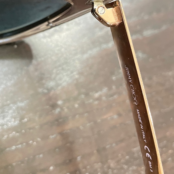 Jimmy Choo CINDY/S Model Cat Eye Style Sunglasses - Picture 6 of 10